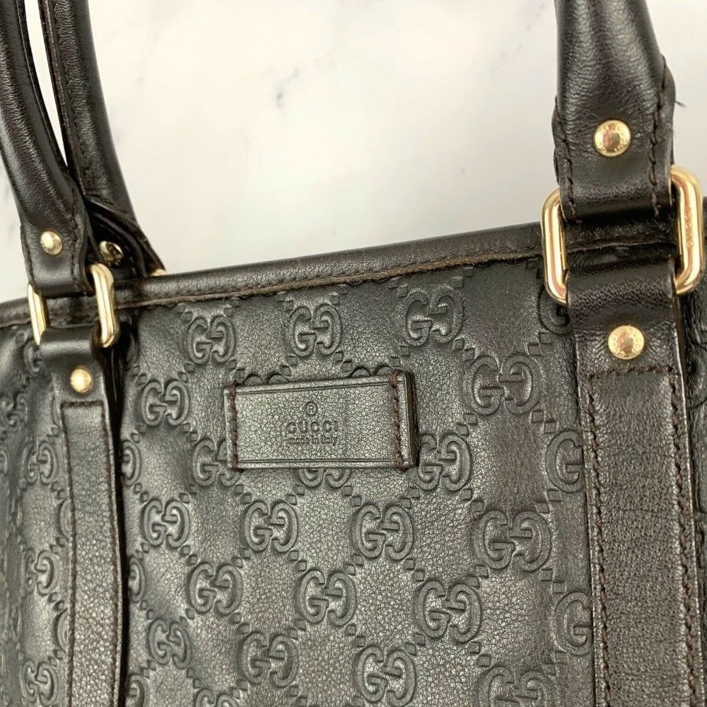 *SOLD* Gucci XL Guccissima Joy Tote - Picture 3 of 8